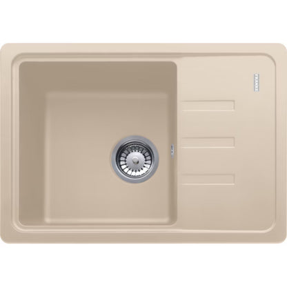 Granitvask BSG 611-62 62x43,5 cm Beige med Afløbsplade