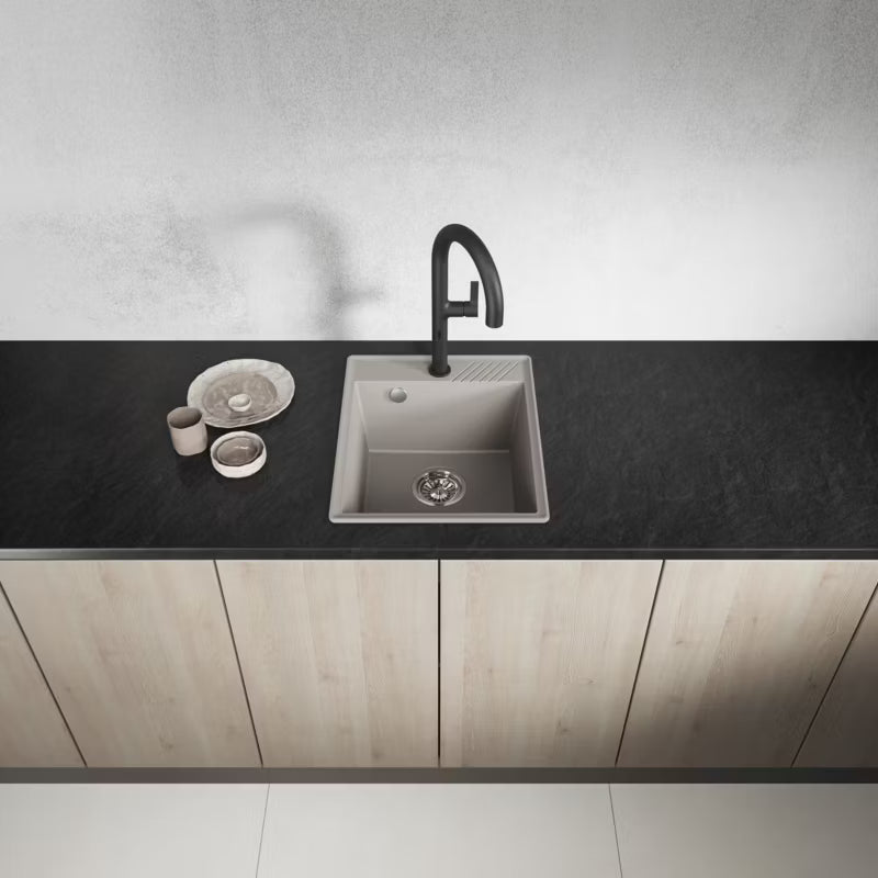 Granitvask Hub 1-Kammer til 40 cm Skab
