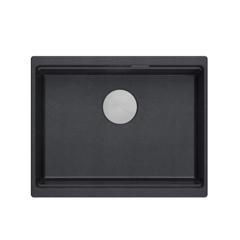 Granitvask Lavos 100 56x45 cm Sort Mat