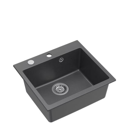 Granitvask Luxo 100 Pro 49x45 cm Mat