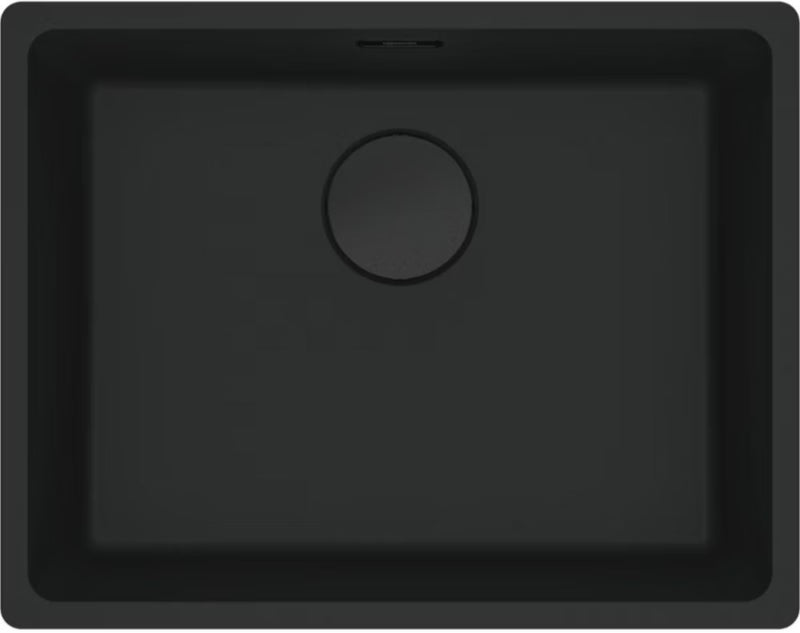 Granitvask Maris 52x40 cm Sort Mat