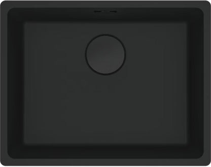 Granitvask Maris 52x40 cm Sort Mat