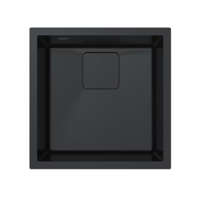 Granitvask Milo Crabo 44x44 cm Sort