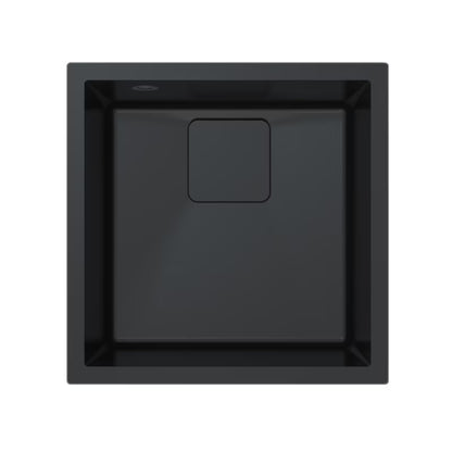 Granitvask Milo Crabo 44x44 cm Sort