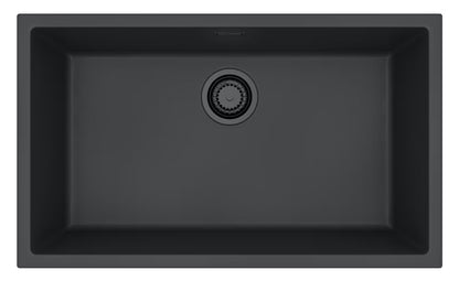 Granitvask OMNI 40 BLACK EDITION 75x45 cm Sort