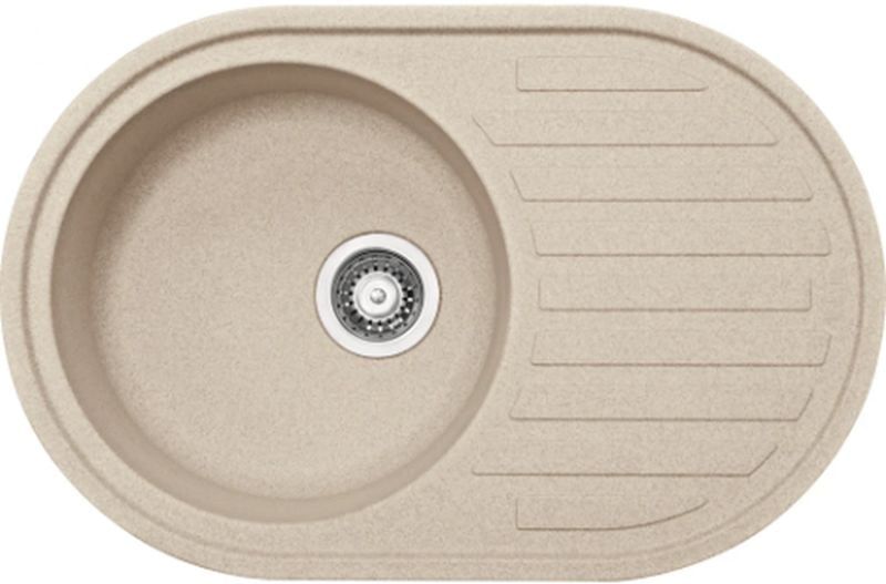 Granitvask Pamira 77x50 cm Beige