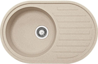 Granitvask Pamira 77x50 cm Beige
