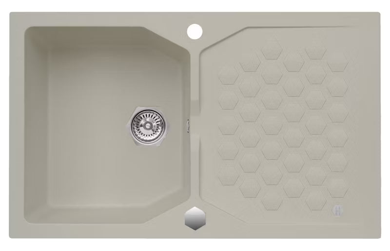 Granitvask Sensual 30 85x52 cm Beige 1-Kammer