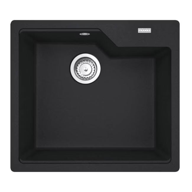 Granitvask Urban UBG 610-50 Onyx med Drypbakke