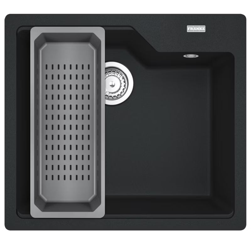 Granitvask Urban UBG 610-50 Onyx med Drypbakke