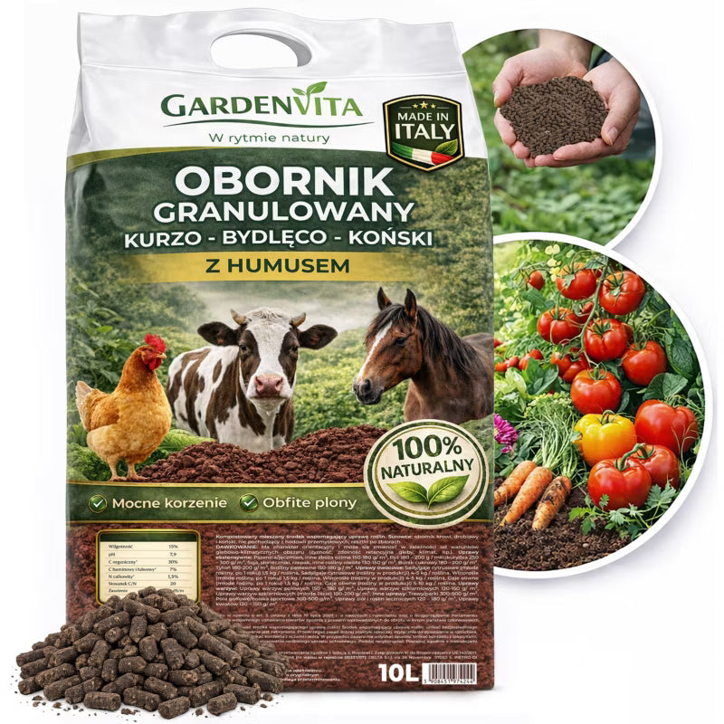 Granuleret Gødning 10 Liter Naturgødning