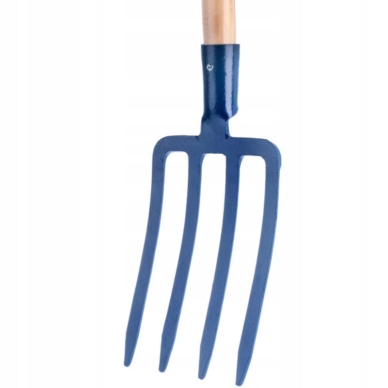 Gravegreb 4 Tænder 130 cm Stål