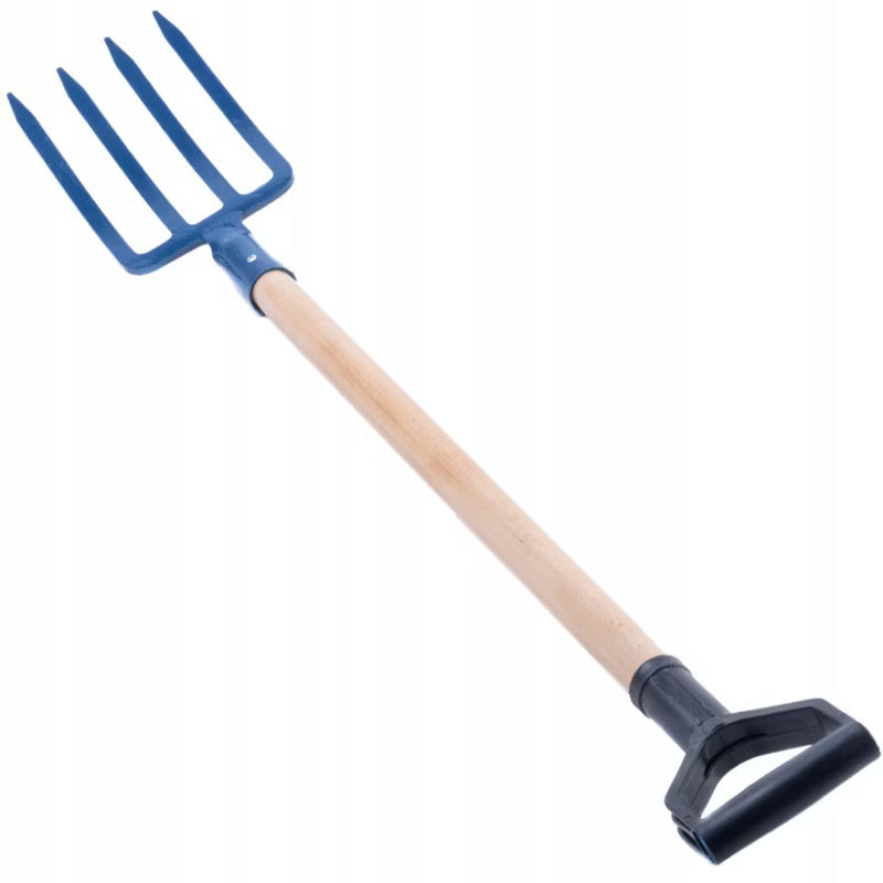 Gravegreb 4 Tænder 130 cm Stål