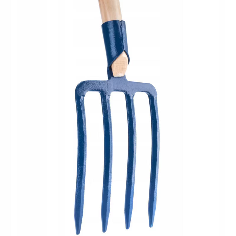 Gravegreb 4 Tænder 130 cm Stål