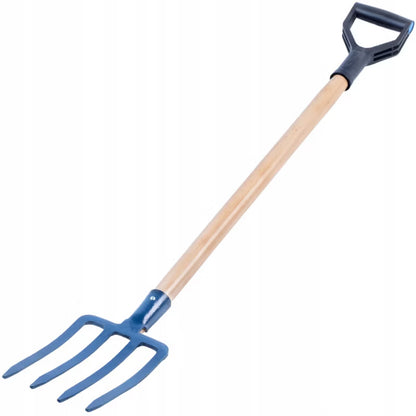Gravegreb 4 Tænder 130 cm Stål