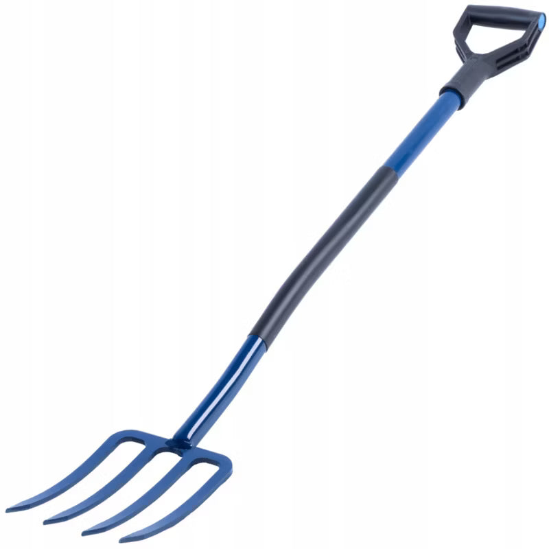 Gravegreb 4 Tænder 130 cm Stål
