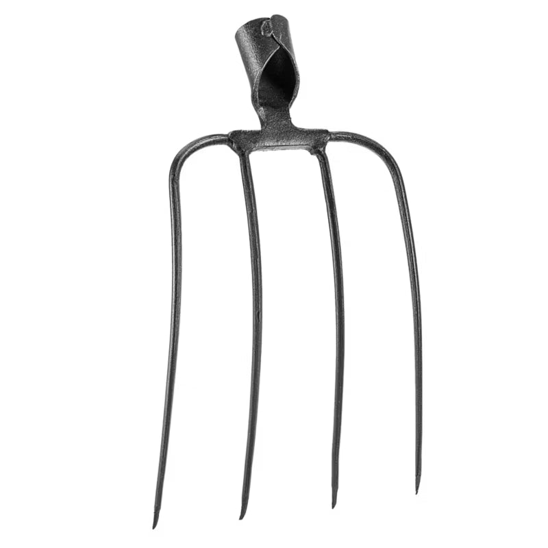 Greb 4 Tænder 38,5x22 cm Stål Uden Skaft