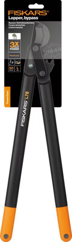Grensaks L78 PowerGear 75 cm Sort