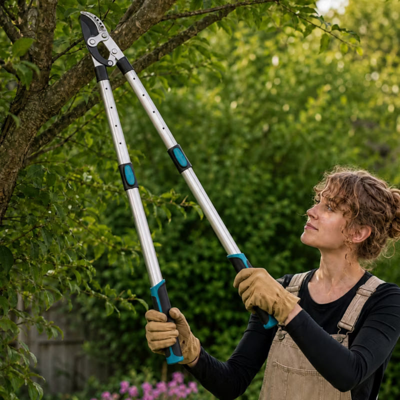 Grensaks Teleskopisk 68-100 cm Sølv Blå