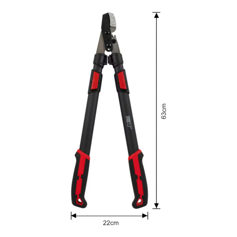 Grensaks Teleskopisk 90 cm Sort