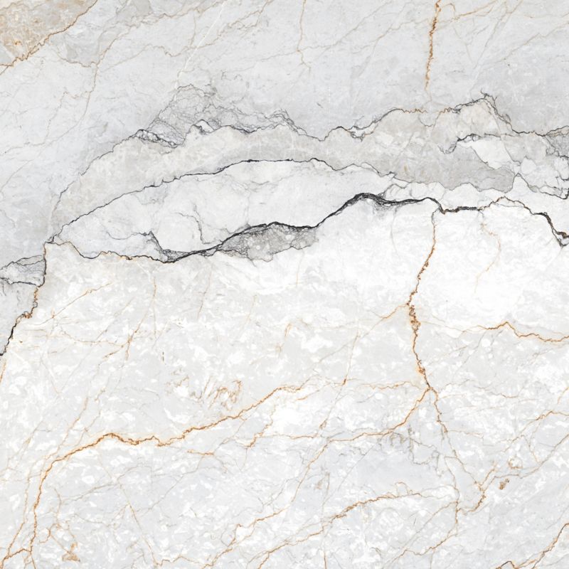 Astrea keramiske gulvfliser 60 x 60 cm hvid mat‑finish med carving 1,44 m²
