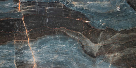Cavada Ceramstic porcelænsfliser 80 x 160 cm blå 2,56 m²