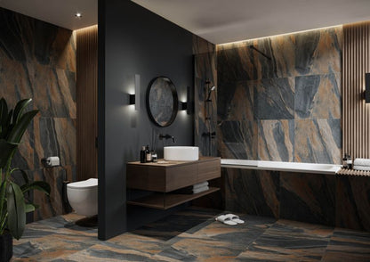 Dune Gres 60 x 60 cm graphite mat med struktur – 1,44 m²