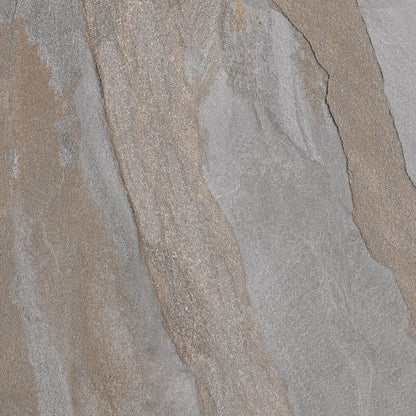 Gres Dune 60 x 60 cm grå mat med struktur 1,44 m²