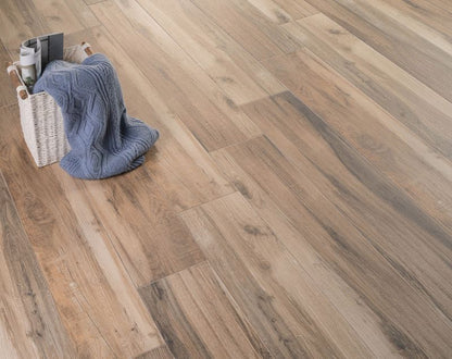 Edera porcelænsflise 20 x 120 cm sort mat 1,2 m²