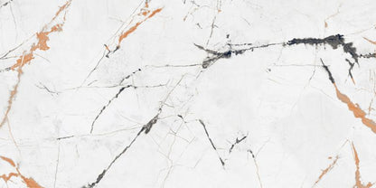 Izium porcelænsfliser 60 x 120 cm hvid 1,44 m²