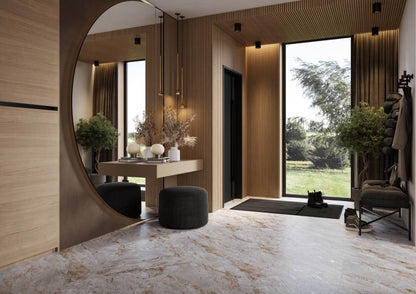 Livingstone keramiske gulvfliser 60 x 60 cm beige mat
