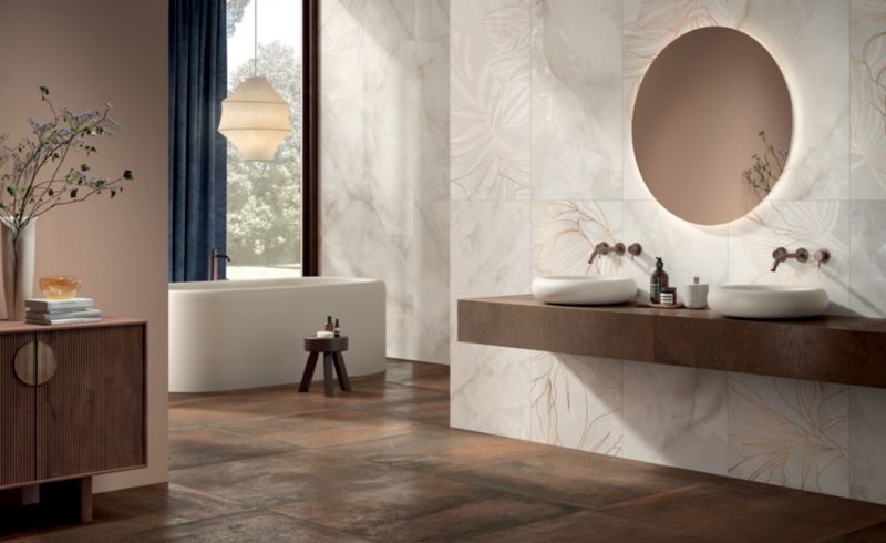 Lumire porcelænsflise 60 x 120 cm milk 1,44 m²