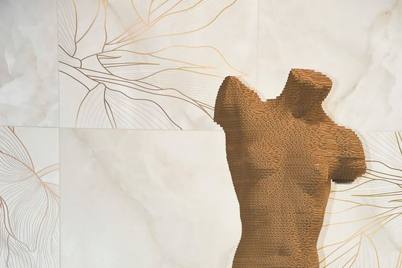 Lumire porcelænsflise 60 x 120 cm milk 1,44 m²