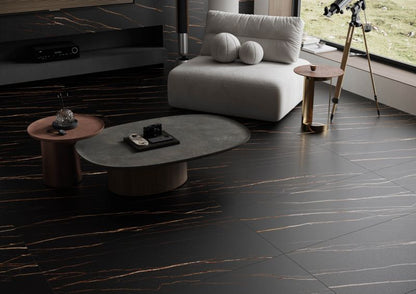 Marquina porcelænsflise 60 x 120 cm graphite 1,44 m²