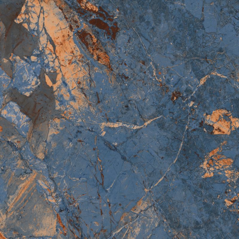Mirage keramiske gulvfliser 60 x 60 cm aqua mat‑finish med carving 1,44 m²