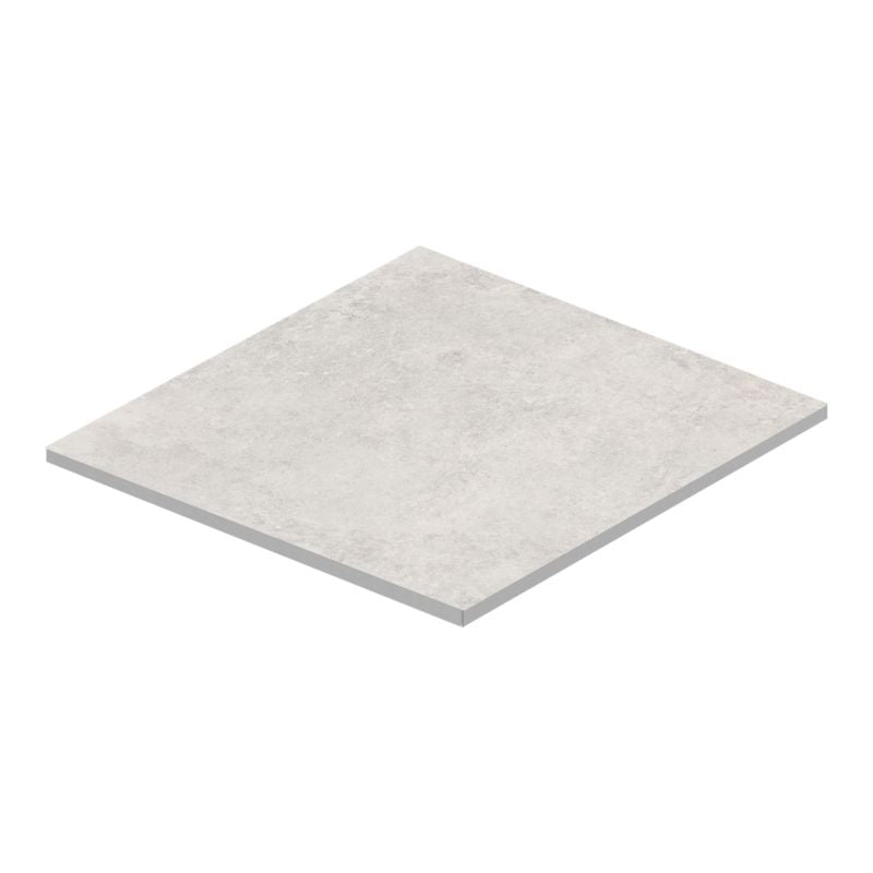 Frostbestandig Aeris-gulvflise 60 x 60 cm hvid 1,8 m²