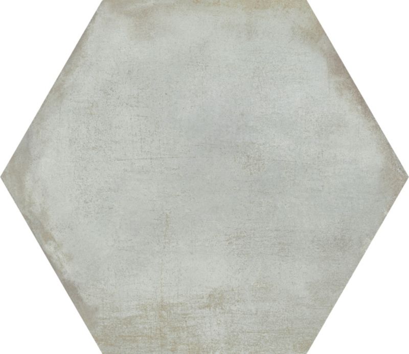 Frostbestandig Bastile Hexagon-gulvflise 52 x 60 cm hexagon grå
