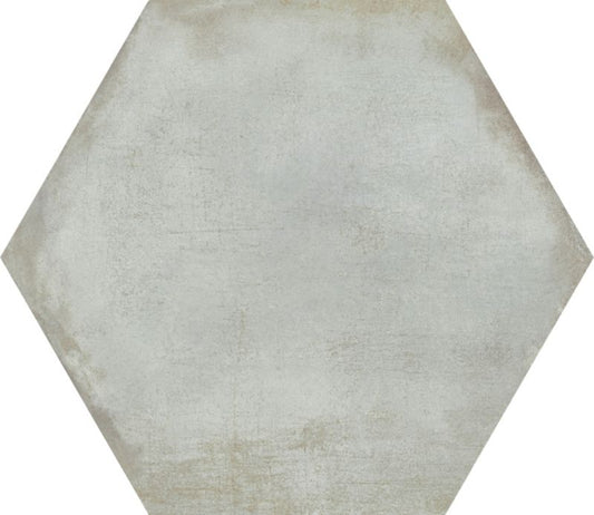 Frostbestandig Bastile Hexagon-gulvflise 52 x 60 cm hexagon grå