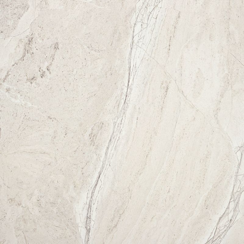 Frostsikker Earth Song porcelænsflise 60 x 60 cm hvid 1,08 m²