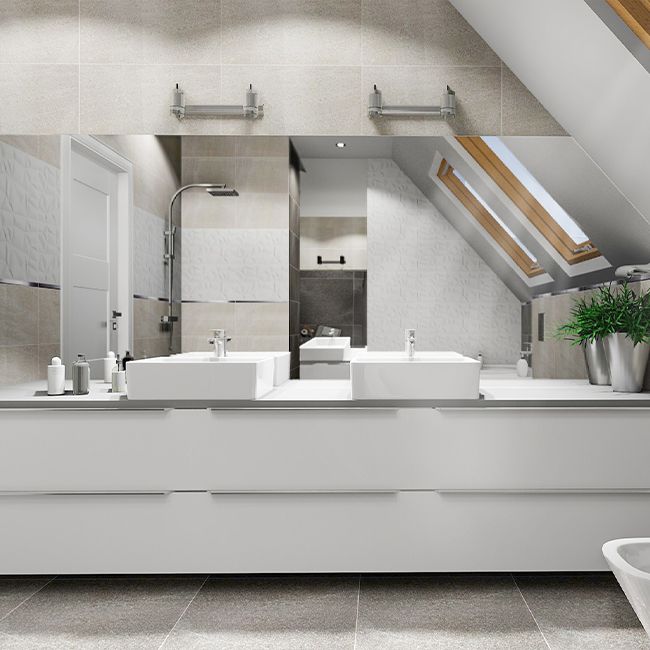 Frostbestandig English Stone GoodHome porcelænsflise 29,8 x 59,8 cm silk med skridsikkerhed R10 1,25 m²