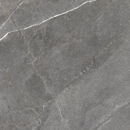 Frostbestandig Fabricstone-gulvflise 60 x 60 cm grå 1,44 m²
