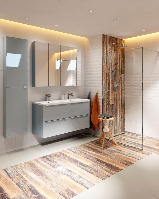 Frostbestandig Inwood porcelænsflise 15 x 100 cm caramel 1,23 m²