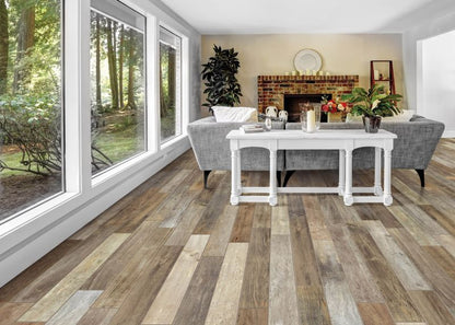 Frostbestandig Inwood porcelænsflise 15 x 100 cm caramel 1,23 m²