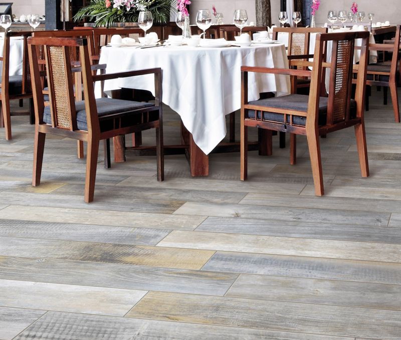 Frostbestandig porcelænsflise Inwood 15 x 100 cm sky 1,23 m²
