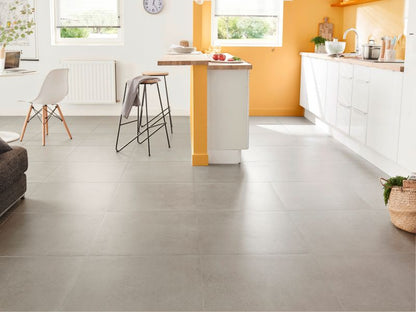 Frostbestandig porcelænsflise Kontainer GoodHome 59,7 x 59,7 cm medium grå 1,43 m²