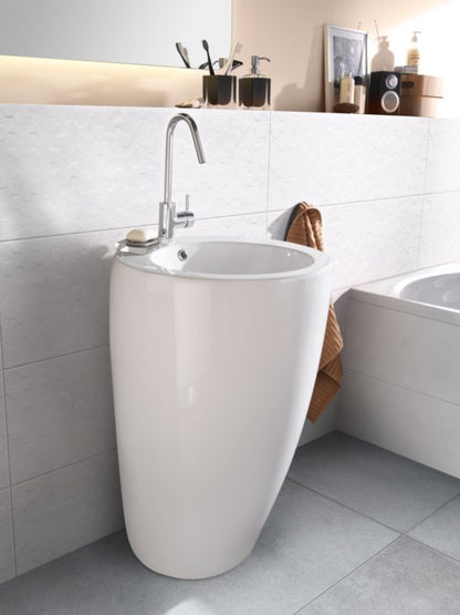 Frostbestandig porcelænsflise Kontainer GoodHome 59,7 x 59,7 cm medium grå 1,43 m²