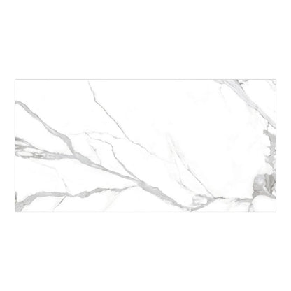 Frostbestandig Nisida Slim porcelænsflise 60 x 120 cm hvid 2,16 m²