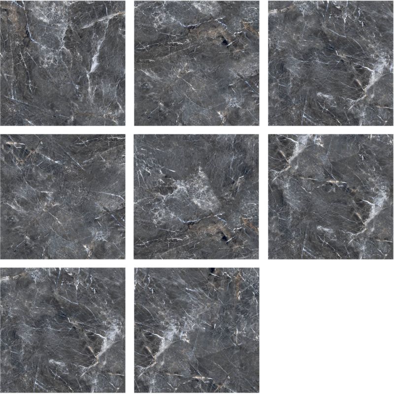 Frostbestandig porcelænsflise Olimpia 60 x 60 cm sort 1,44 m²