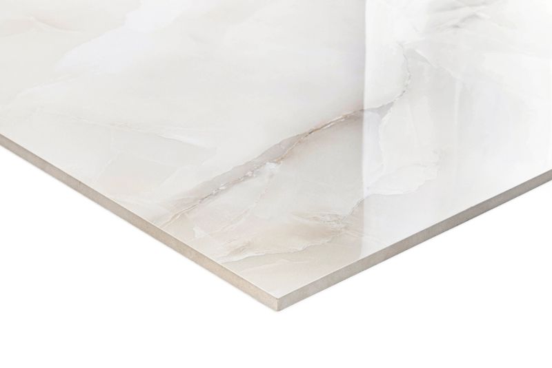Frostbestandig poleret Harmony porcelænsflise 60 x 60 cm grå 1,44 m²