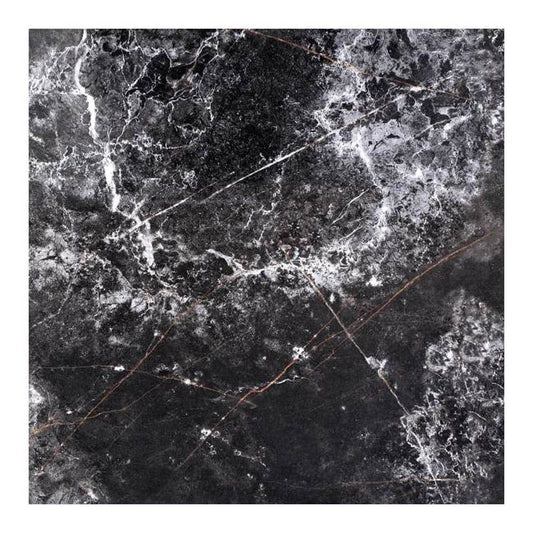 Frostbestandig poleret Monteo Ceramstic klinke 60 x 60 cm mørk 1,44 m²